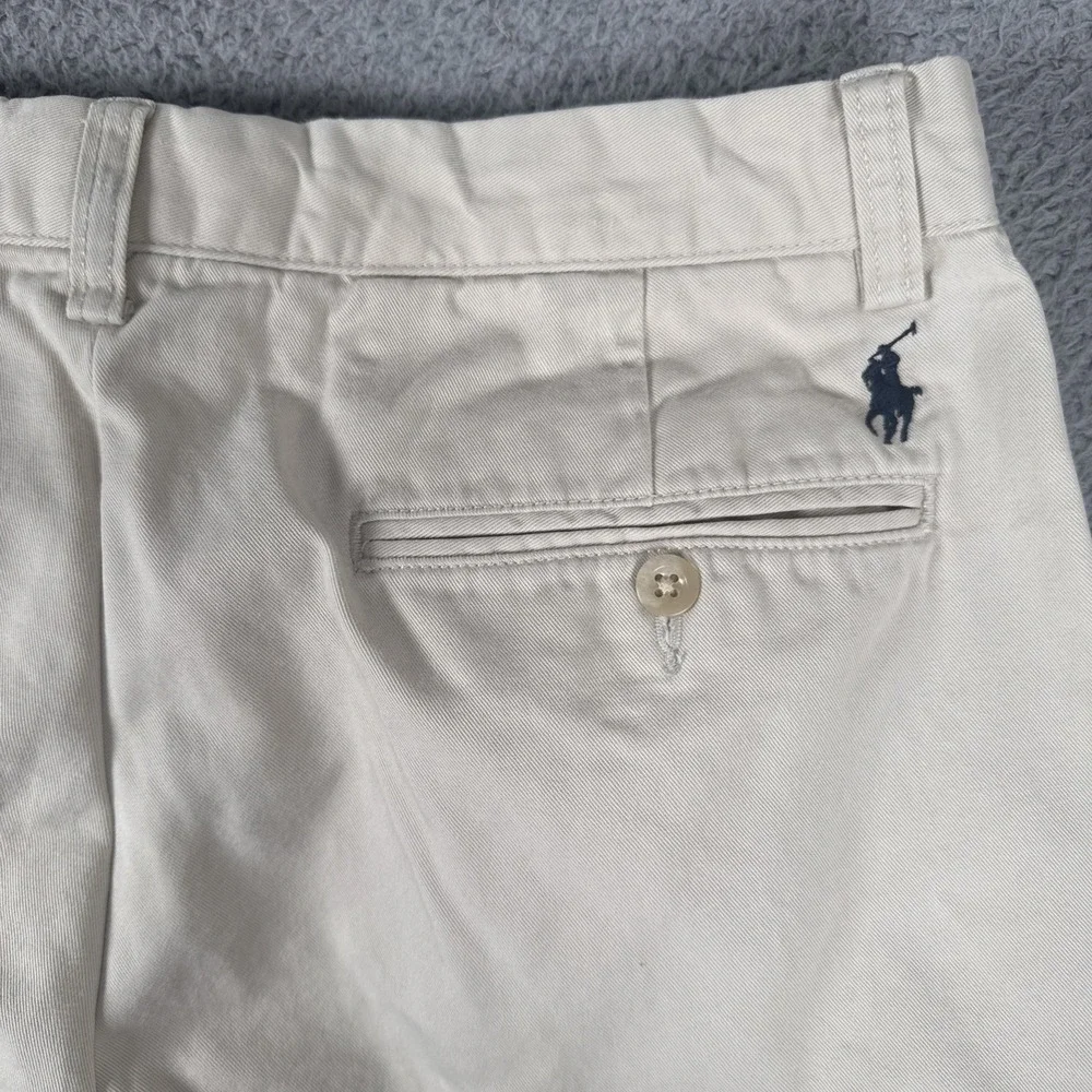 Polo Ralph Lauren Preston Pant Mens 32x32 (32x30) Tan Khaki Cotton Chino Vintage